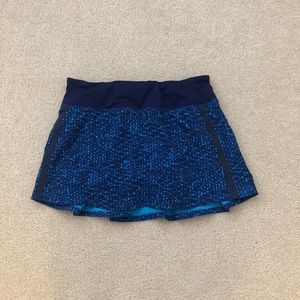 EUC💙 Lululemon Pace Rival Skirt